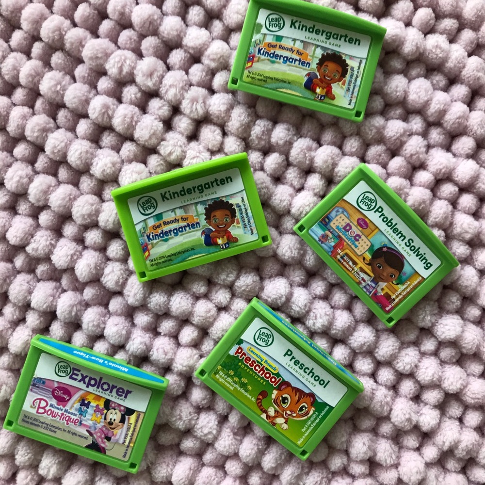 Leap frog learning games